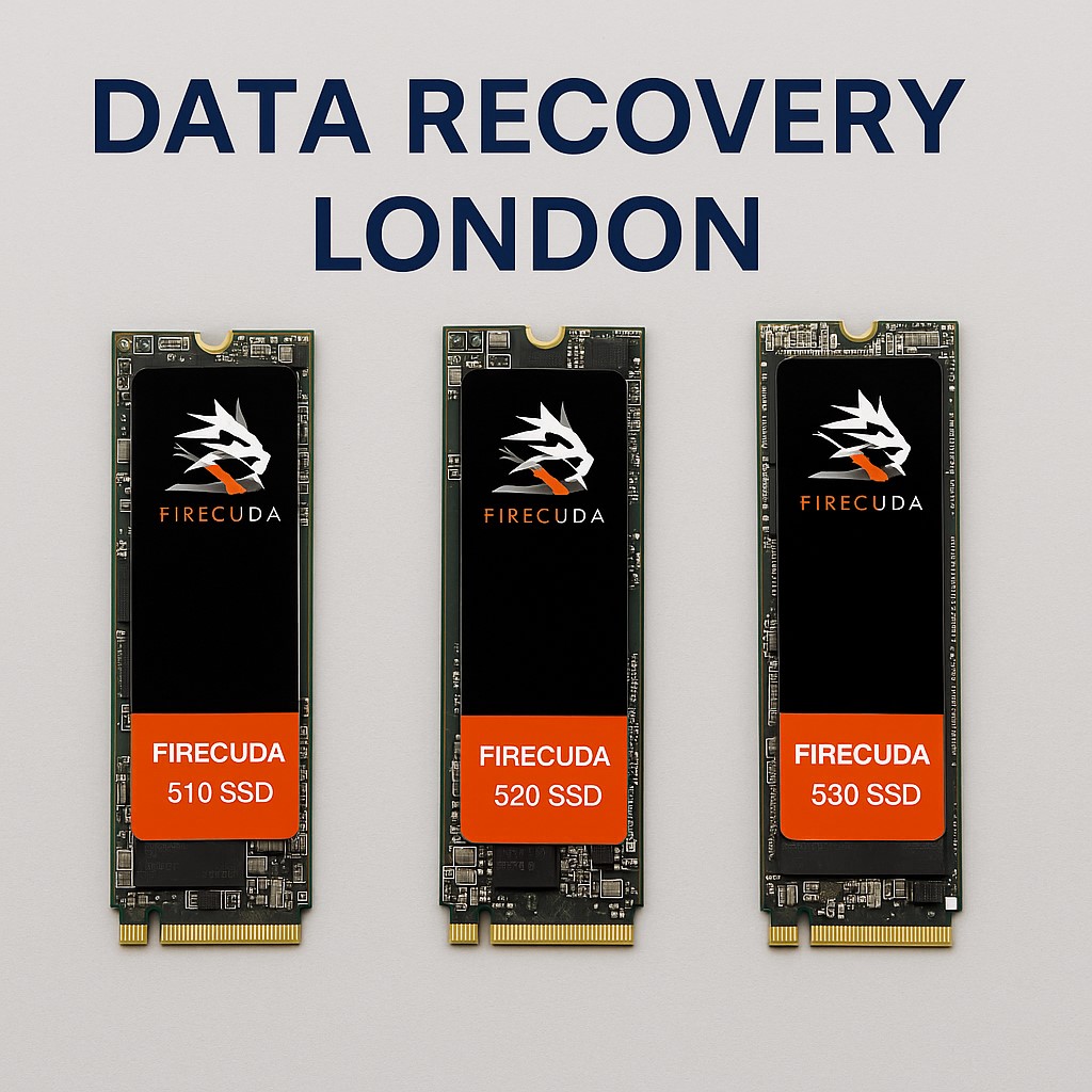 Seagate FireCuda 510, 520, 530 NVMe SSD Data Recovery